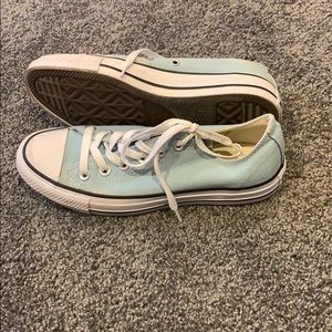 Light blue Converse